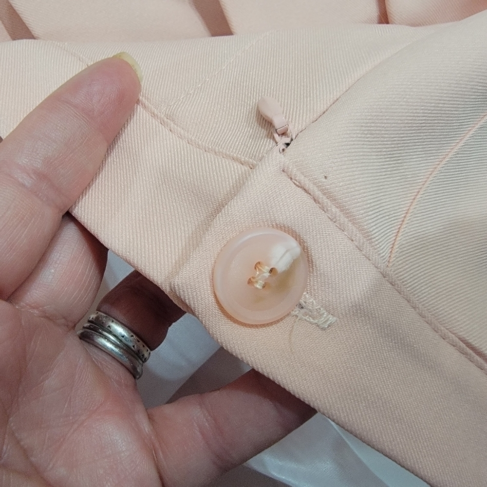 Joy Shop Pink Pleated Skater Skirt Built In Shorts Size M Skort - Picture 11 of 12